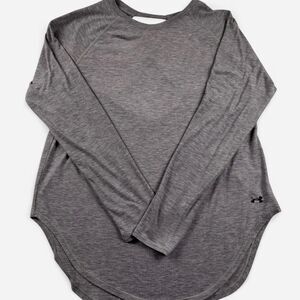 Under Armour Women’s Gray Long Sleeve Shirt – Size Large – Sportswear Active Top